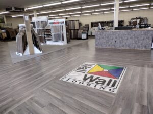 Variety of flooring products at showroom | Wall 2 Wall Flooring