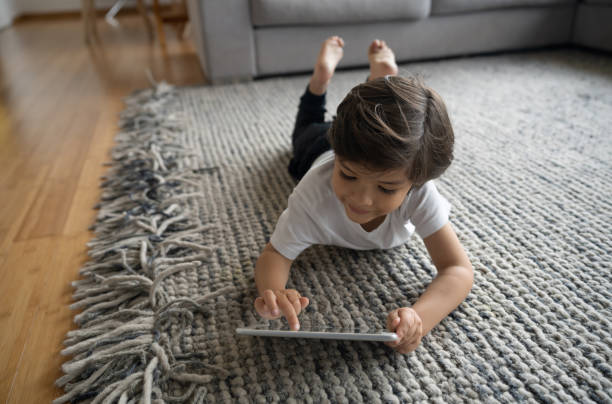 Girl lying on rug | Wall 2 Wall Flooring