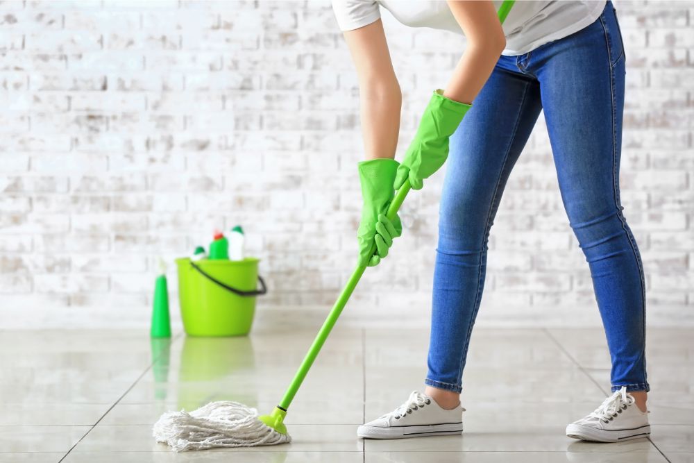 Tile floor cleaning | Wall 2 Wall Flooring